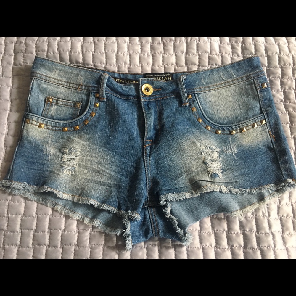 Parisian Denim Hot Pants size 3 Y2K